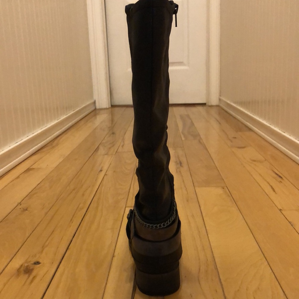 Jellypop black riding boots with ankle decorations - Picture 3 of 10